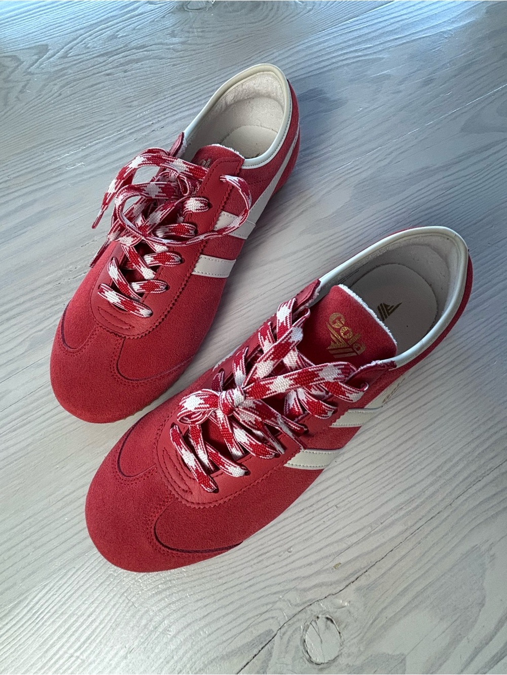 Gola Women's Cleora Sneakers Coral Size 10 - Picture 2 of 5